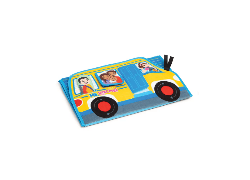 Ms. Rachel Official Tummy Time Activity Bus - Interactive Playset