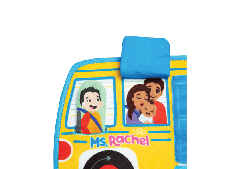Ms. Rachel Official Tummy Time Activity Bus - Interactive Playset