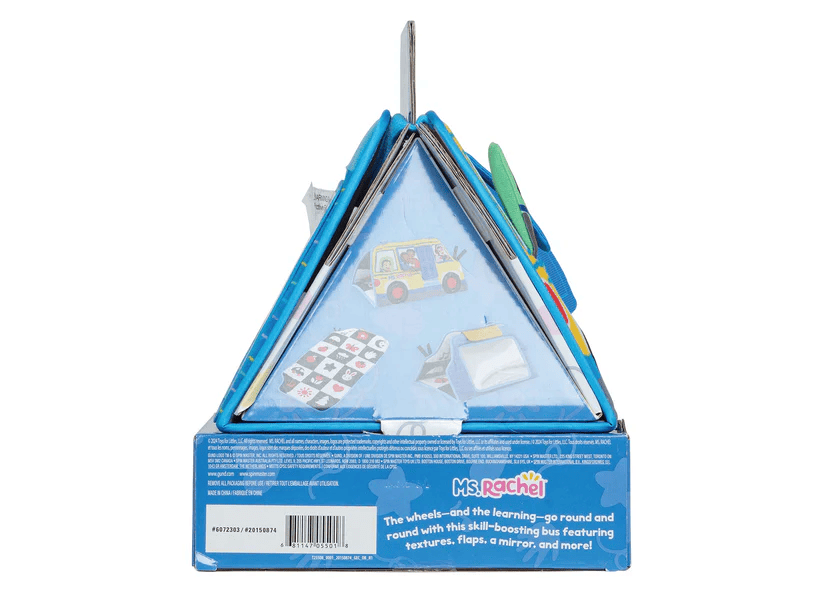 Ms. Rachel Official Tummy Time Activity Bus - Interactive Playset