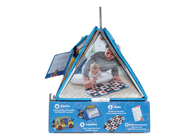 Ms. Rachel Official Tummy Time Activity Bus - Interactive Playset