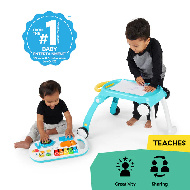 Baby Einstein Musical Mix N Roll 4-in-1 Baby Walker and Activity Table