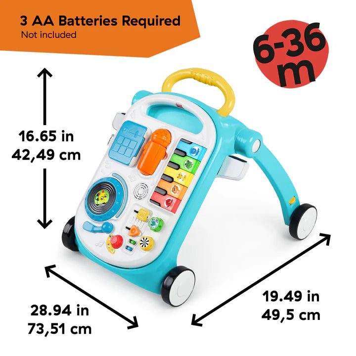 Baby Einstein Musical Mix N Roll 4-in-1 Baby Walker and Activity Table